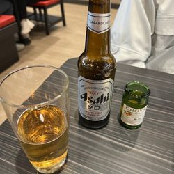 Kura Revolving Sushi Bar - The only beer and wine.