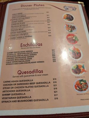 Menu photo 7 La Kebrada Clovis, CA