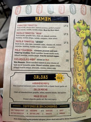Menu photo 4 Ramen Del Barrio Austin, TX