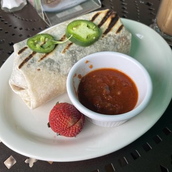 Urth Caffé - Orange - Huevos Rancheros Burrito* - Coffee & Tea Near Me - Orange, California