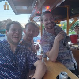 Beers drank: 4 each. Laughs shared: so, so many. Beers drank: 4 each. Laughs shared: so, so many.