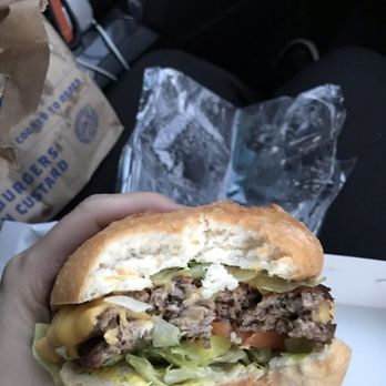 Culver's - Gluten free!! See the plastic bag in the background from the bun. - Fast Food Near Me - Idaho Falls, Idaho
