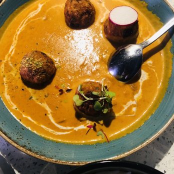 Spice Bazaar - Modern Indian Dining - Malai Kofta Dumpling in Saffron Sauce - Indian Near Me - Westfield, New Jersey