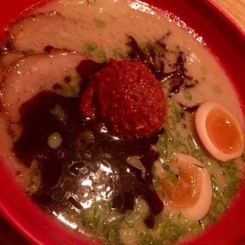 IPPUDO Westside - Karaka - Men (spicy) - Ramen Near Me - New York, New York IPPUDO Westside - Karaka - Men (spicy) - Ramen Near Me - New York, New York