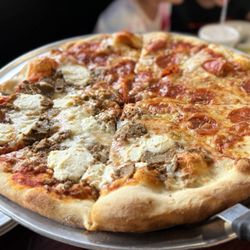 Nypd II Pizza - Half Pepperoni / Half Meatball & Ricotta