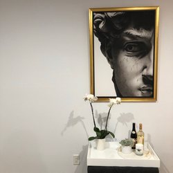 Michelangelo David high quality print and custom frame