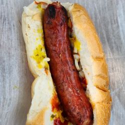 Fred's Franks - Jumbo hotdog