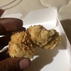 Church's Texas Chicken - The size of the chicken strip