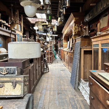 Doc's Architectural Salvation - One of the many aisles of treasures. - Antiques Near Me - Springfield, Tennessee