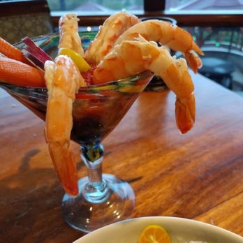 Kula Lodge & Restaurant - Shrimp cocktail with pickles asparagus and caviar limes!! - Breakfast & Brunch Near Me - Kula, Hawaii Kula Lodge & Restaurant - Shrimp cocktail with pickles asparagus and caviar limes!! - Breakfast & Brunch Near Me - Kula, Hawaii