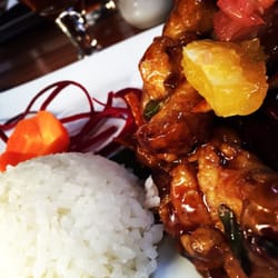 Boku Puebla - Delicioso el pollo a la naranja. Gran sabor y textura del platillo.
