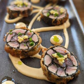 Nineteen Hyaku - Tuna tempura roll - Sushi Bars Near Me - San Antonio, Texas Nineteen Hyaku - Tuna tempura roll - Sushi Bars Near Me - San Antonio, Texas