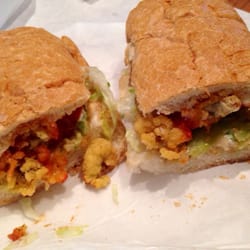 Zesto of Bogalusa - Fried oyster po'boy