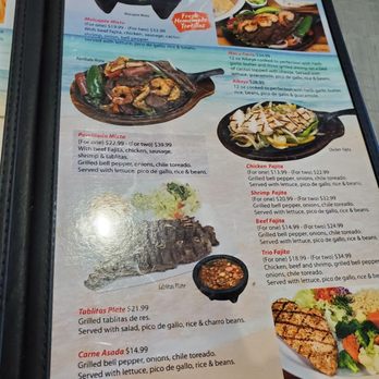 La Sirena Mexican Seafood & Bar  - Menu page 2 - Bars Near Me - Arlington, Texas