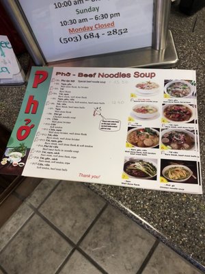 Menu photo 4 Pho Saigon Xua Portland, OR Menu photo 4 Pho Saigon Xua Portland, OR