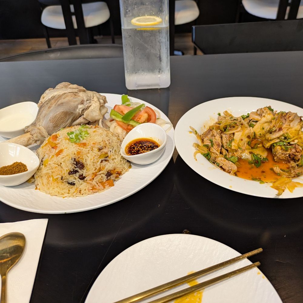 Kusan Bazaar | Silk Road Grill & Noodles 龟兹集市 - stewed lamb and chilli oil chicken - Halal Near Me - Mountain View, California Kusan Bazaar | Silk Road Grill & Noodles 龟兹集市 - stewed lamb and chilli oil chicken - Halal Near Me - Mountain View, California