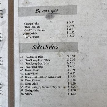 Button Up Cafe - Menu - Breakfast & Brunch Near Me - Pearl City, Hawaii Button Up Cafe - Menu - Breakfast & Brunch Near Me - Pearl City, Hawaii