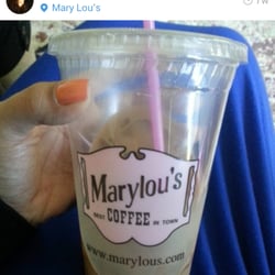 Marylou's Coffee - Medium Iced Gone Bananas - my fave!