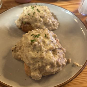 Ruby Red's BBQ - Biscuits and gravy - Barbeque Near Me - La Habra, California