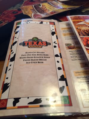 Menu photo 2 Texas Roadhouse Trexlertown, PA