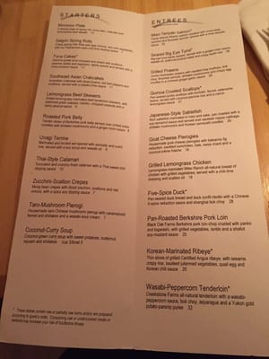 Menu photo 8 Pacific Rim Ann Arbor, MI