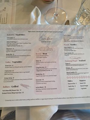 Menu photo 2 Carabao Napa, CA Menu photo 2 Carabao Napa, CA