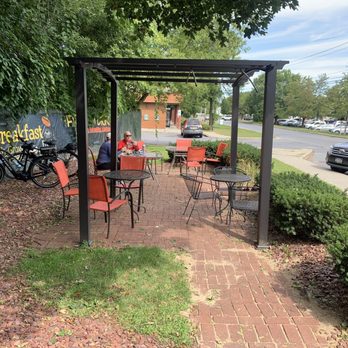 Cool Beans - Outdoor seating area - Coffee & Tea Near Me - Queensbury, New York