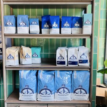 Bluestone Lane Avery Cafe - Inside coffee beans - Cafes Near Me - San Francisco, California