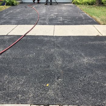 EZZE Services - Before: Seal coat - Masonry/Concrete Near Me
