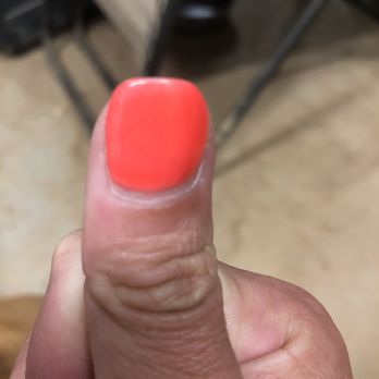 Oasis Spa - You can't see it well but this nail has 5 cracked spots! Only 1 week old! Disappointing bc I spent a fortune - Day Spas Near Me - South Charleston, West Virginia Oasis Spa - You can't see it well but this nail has 5 cracked spots! Only 1 week old! Disappointing bc I spent a fortune - Day Spas Near Me - South Charleston, West Virginia