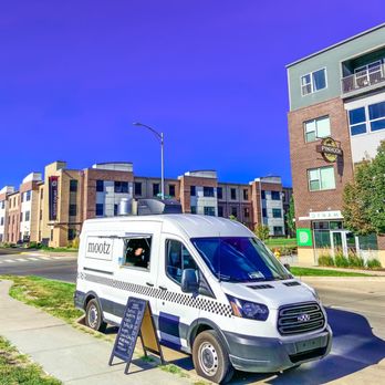 Mootz - a van parked on the side of the road - Food Trucks Near Me