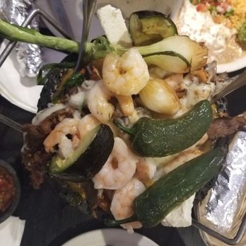 Fonda Don Chon - Supreme Molcajete... top view.. sooo good - Mexican Near Me - Covina, California Fonda Don Chon - Supreme Molcajete... top view.. sooo good - Mexican Near Me - Covina, California