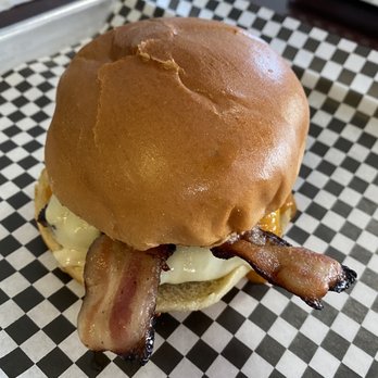 Bay Bay's Burgers - Jamaican Me Crazy burger. - Burgers Near Me - Brandon, Florida Bay Bay's Burgers - Jamaican Me Crazy burger. - Burgers Near Me - Brandon, Florida