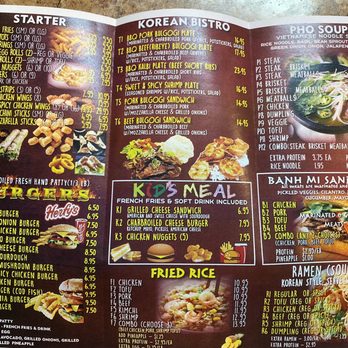 Pho U plus Burger - Menu 9-24-2022 - Burgers Near Me - Auburn, Washington