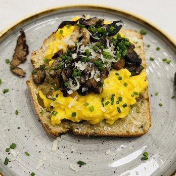The Corner Pantry - Wild Mushroom Toast - Cafes Near Me - Baltimore, Maryland The Corner Pantry - Wild Mushroom Toast - Cafes Near Me - Baltimore, Maryland