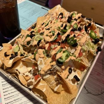 Beach Bowl - Nachos! - Bowling Near Me - Jacksonville Beach, Florida