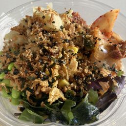 Medium Poke Bowl ($16.75 unless you throw in some extra cost items)