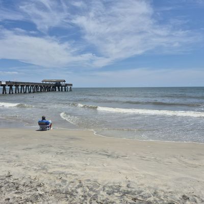 Tybee Beach Pier and Pavilion by null