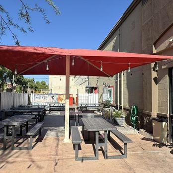 Mokis Hawaiian Grill - Outside seating - Hawaiian Near Me - Mesa, Arizona Mokis Hawaiian Grill - Outside seating - Hawaiian Near Me - Mesa, Arizona