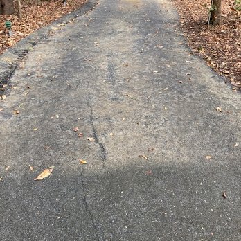 Mandrell's Pressure Cleaning - Before Mandrells, I tried cleaning it myself.  ;( - Pressure Washers Near Me