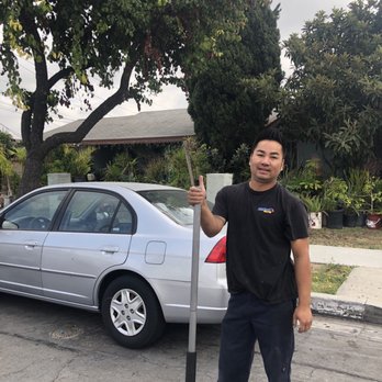 Honda Guys - Tran after helping move the Honda to another location. - Auto Repair Near Me - Gardena, California Honda Guys - Tran after helping move the Honda to another location. - Auto Repair Near Me - Gardena, California