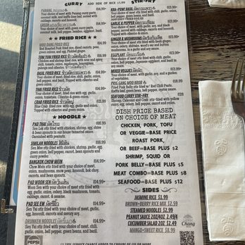 Moo Dang - Menu - Thai Near Me - Reno, Nevada