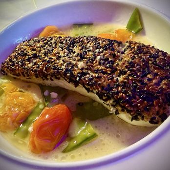 Terina - Miso Glazed Sesame Crusted Halibut - Italian Near Me - Brooklyn, New York