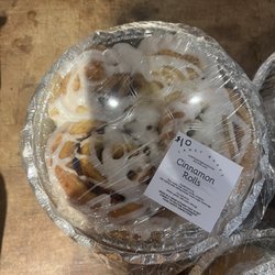 Fresh cinnamon buns