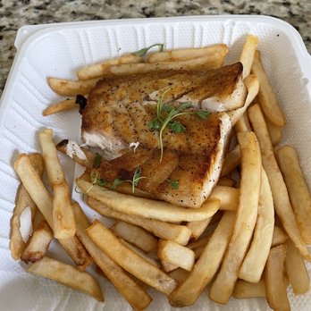 Oh Ceviche - Delicious Corvina with crisp French fries - Peruvian Near Me - Davie, Florida Oh Ceviche - Delicious Corvina with crisp French fries - Peruvian Near Me - Davie, Florida
