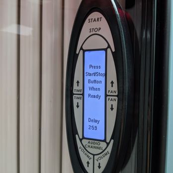 Halsted Beach Sunless Tanning - Red Light Therapy Control Pad - Spray Tanning Near Me - Chicago, Illinois