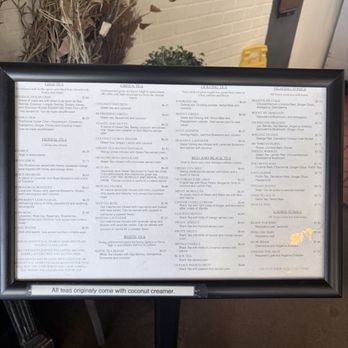 Hojas Tea House - menu - Coffee & Tea Near Me - San Pedro, California Hojas Tea House - menu - Coffee & Tea Near Me - San Pedro, California