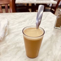Arco Iris Cafe - Cortadito, teaspoon for reference
