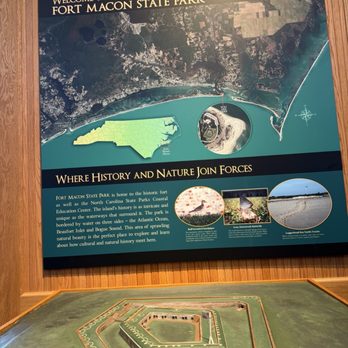 Fort Macon Historic Site - Model of the fort - Landmarks & Historical Buildings Near Me - Atlantic Beach, North Carolina Fort Macon Historic Site - Model of the fort - Landmarks & Historical Buildings Near Me - Atlantic Beach, North Carolina