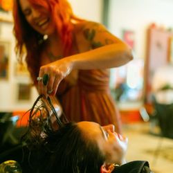 Shelby Urban Hair - You will get the best scalp scrub and massage from me at the shampoo bowl.